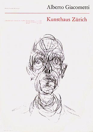 Scheidegger Ernst - Alberto Giacometti