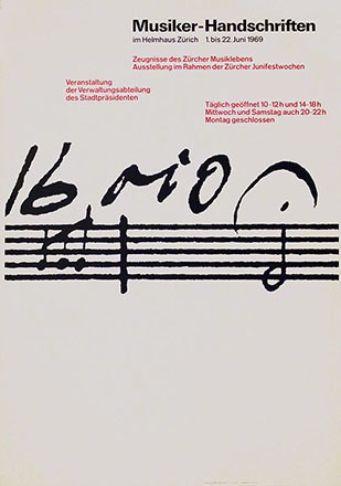 Rüegg Ruedi - Musiker-Handschriften