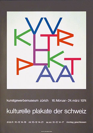 Bill Max - Kulturelle Plakate der Schweiz